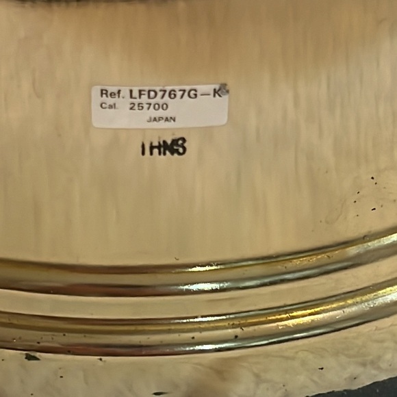 Vintage 1960s Disney Mickey Mouse Gold Tone LORUS Quartz Alarm Clock - Picture 8 of 8